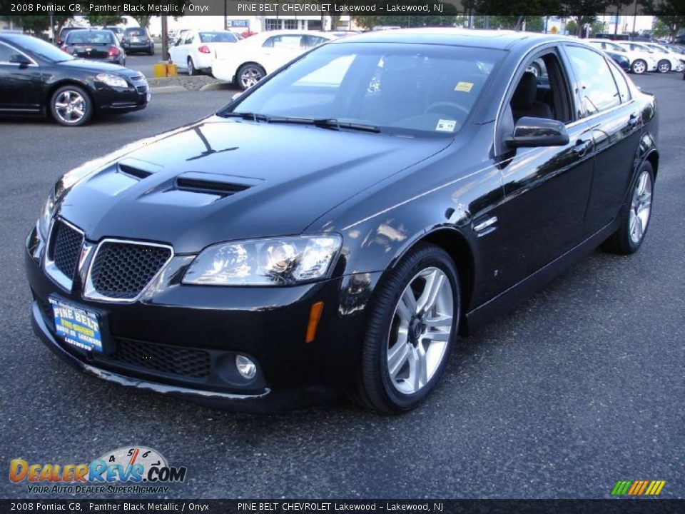 2008 Pontiac G8 Panther Black Metallic / Onyx Photo #1