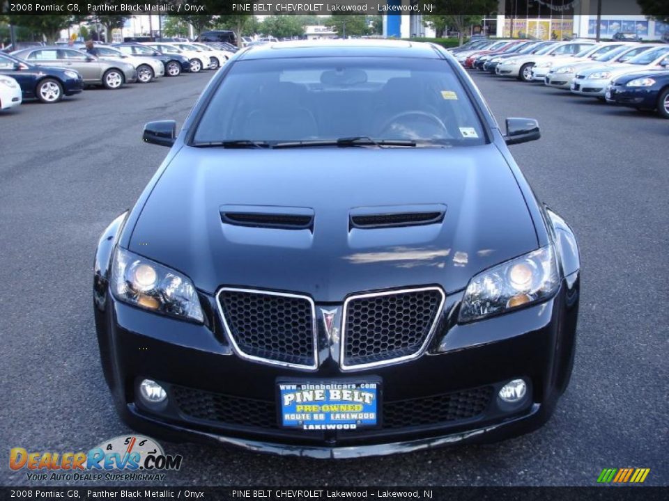 2008 Pontiac G8 Panther Black Metallic / Onyx Photo #2