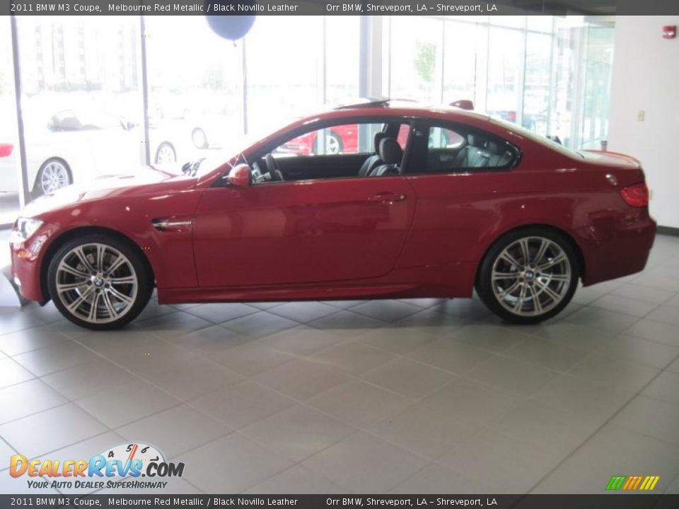 2011 BMW M3 Coupe Melbourne Red Metallic / Black Novillo Leather Photo #3