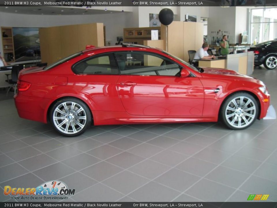 2011 BMW M3 Coupe Melbourne Red Metallic / Black Novillo Leather Photo #4