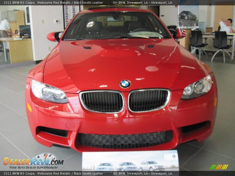 2011 BMW M3 Coupe Melbourne Red Metallic / Black Novillo Leather Photo #5
