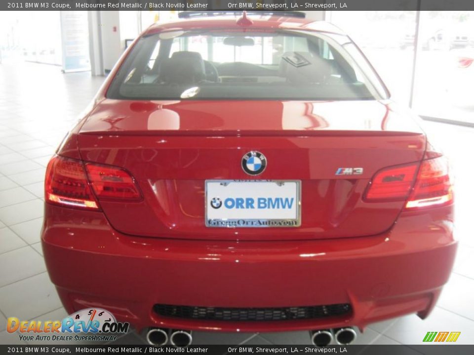 2011 BMW M3 Coupe Melbourne Red Metallic / Black Novillo Leather Photo #6