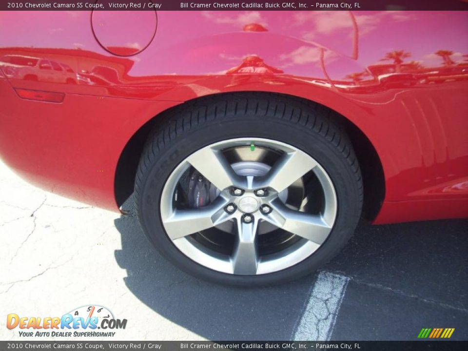 2010 Chevrolet Camaro SS Coupe Victory Red / Gray Photo #2