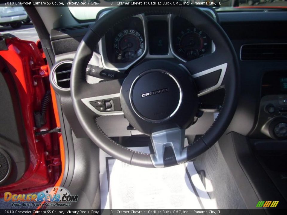2010 Chevrolet Camaro SS Coupe Victory Red / Gray Photo #4