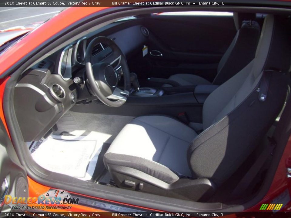 2010 Chevrolet Camaro SS Coupe Victory Red / Gray Photo #6