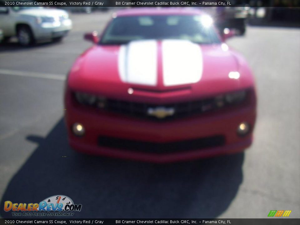 2010 Chevrolet Camaro SS Coupe Victory Red / Gray Photo #8