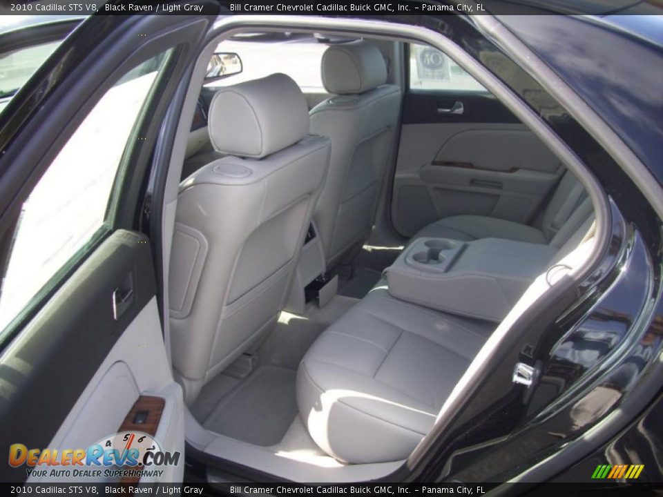 2010 Cadillac STS V8 Black Raven / Light Gray Photo #3