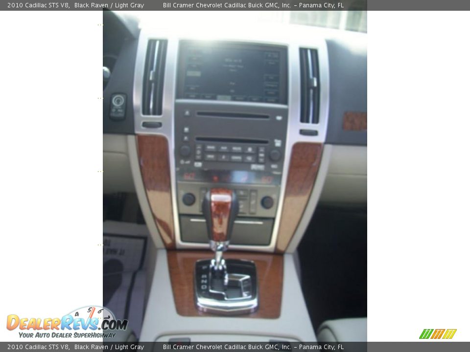2010 Cadillac STS V8 Black Raven / Light Gray Photo #6