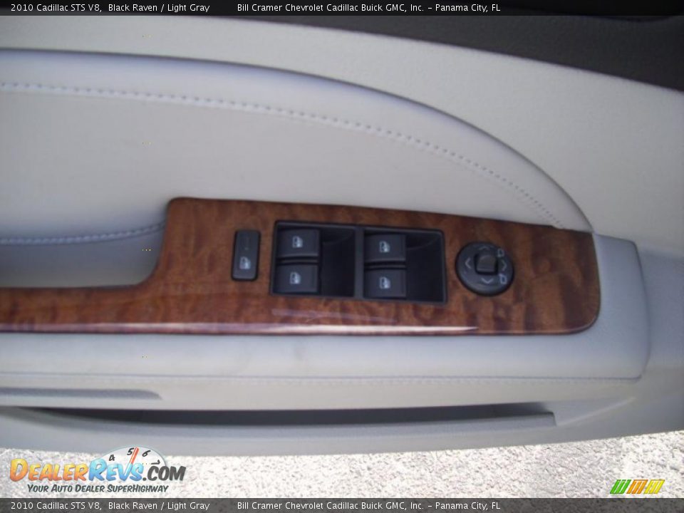 2010 Cadillac STS V8 Black Raven / Light Gray Photo #8