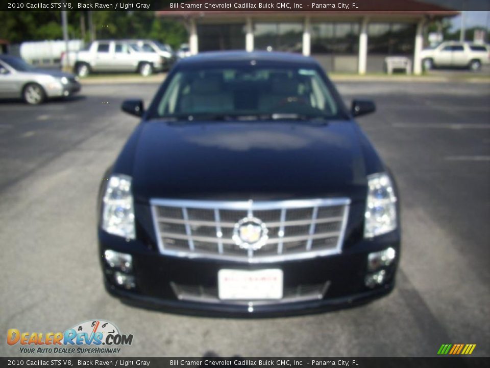 2010 Cadillac STS V8 Black Raven / Light Gray Photo #10
