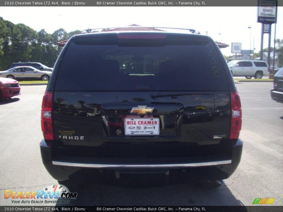 2010 Chevrolet Tahoe LTZ 4x4 Black / Ebony Photo #3