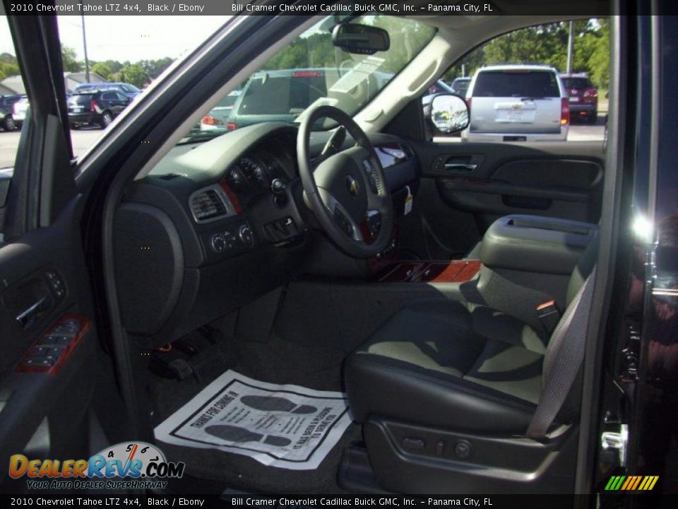 2010 Chevrolet Tahoe LTZ 4x4 Black / Ebony Photo #10