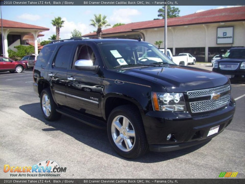 2010 Chevrolet Tahoe LTZ 4x4 Black / Ebony Photo #14