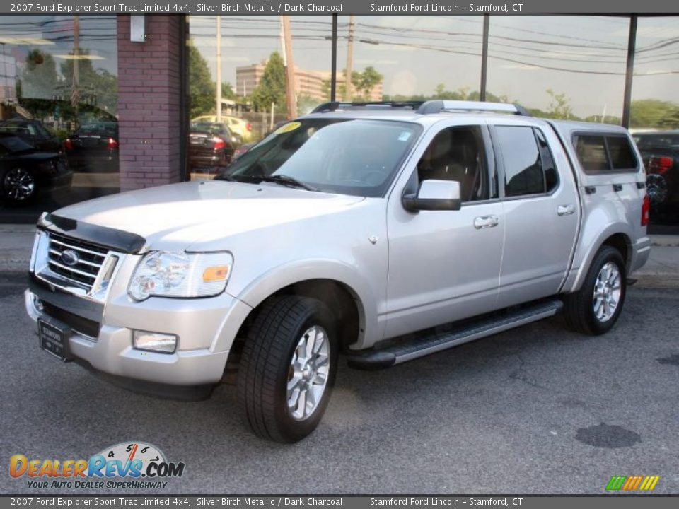 2007 Ford Explorer Sport Trac Limited 4x4 Silver Birch Metallic / Dark Charcoal Photo #1