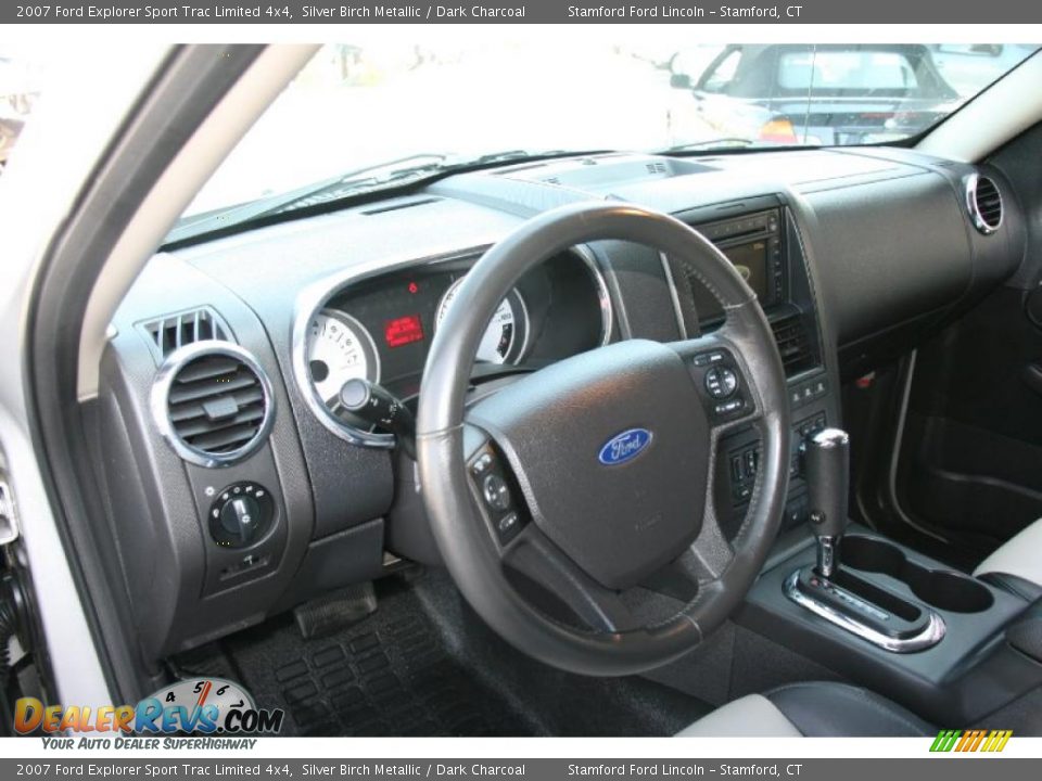 2007 Ford Explorer Sport Trac Limited 4x4 Silver Birch Metallic / Dark Charcoal Photo #7