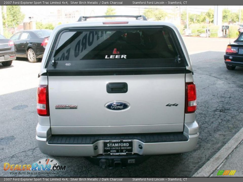 2007 Ford Explorer Sport Trac Limited 4x4 Silver Birch Metallic / Dark Charcoal Photo #8