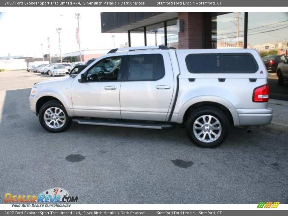2007 Ford Explorer Sport Trac Limited 4x4 Silver Birch Metallic / Dark Charcoal Photo #11