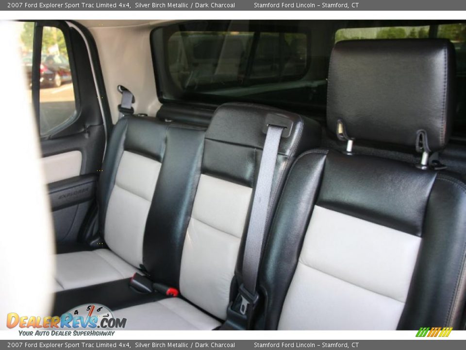 2007 Ford Explorer Sport Trac Limited 4x4 Silver Birch Metallic / Dark Charcoal Photo #13