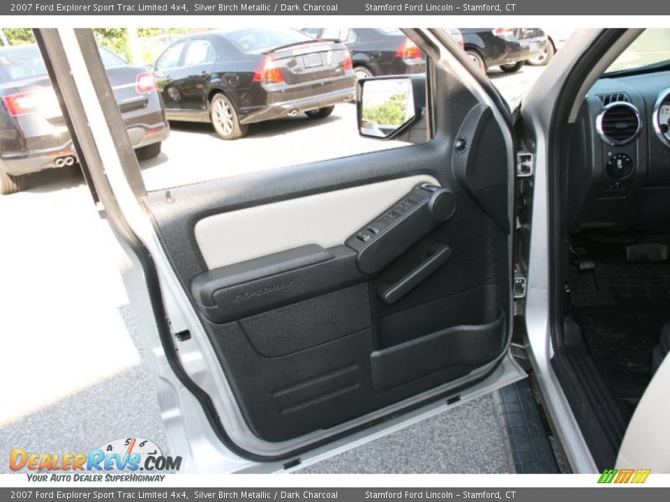 2007 Ford Explorer Sport Trac Limited 4x4 Silver Birch Metallic / Dark Charcoal Photo #14