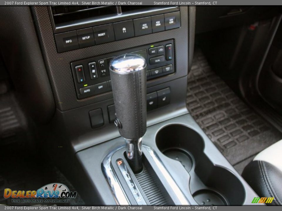 2007 Ford Explorer Sport Trac Limited 4x4 Silver Birch Metallic / Dark Charcoal Photo #16