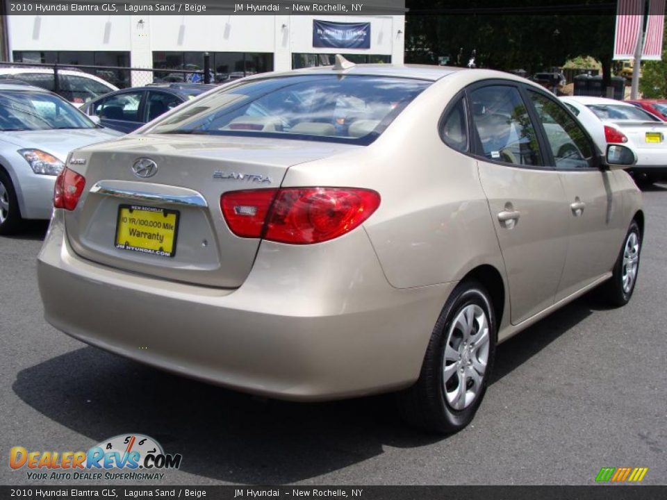 2010 Hyundai Elantra GLS Laguna Sand / Beige Photo #5