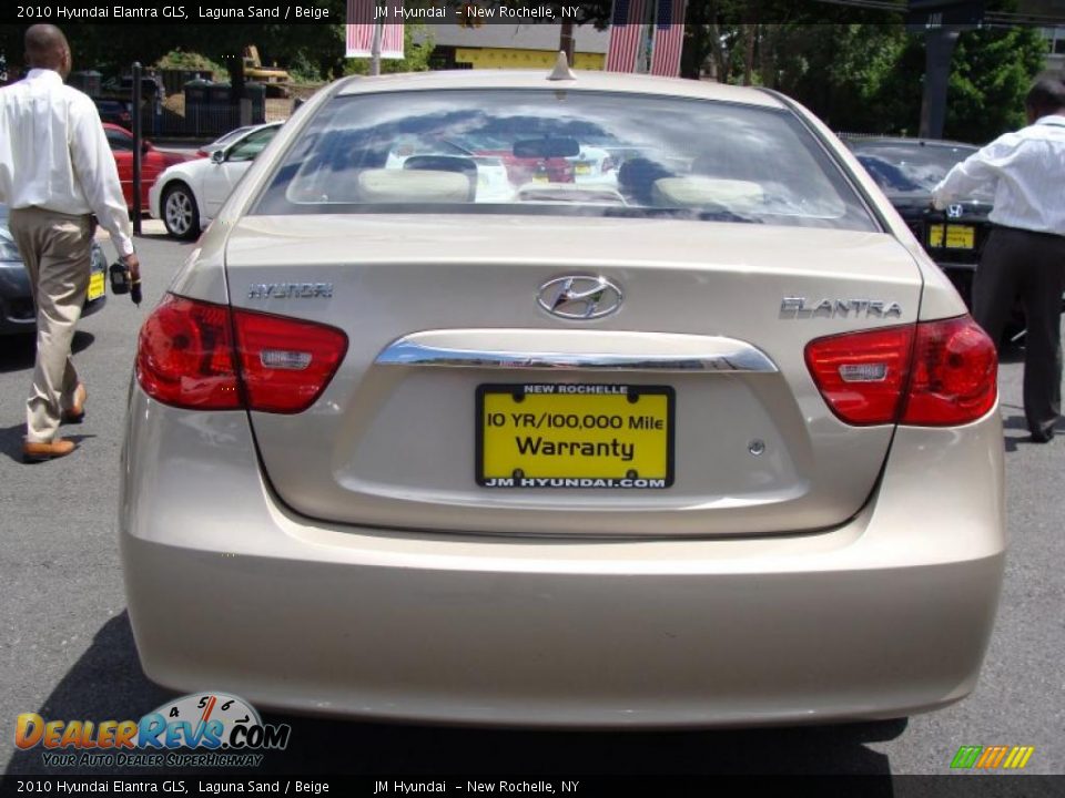 2010 Hyundai Elantra GLS Laguna Sand / Beige Photo #6