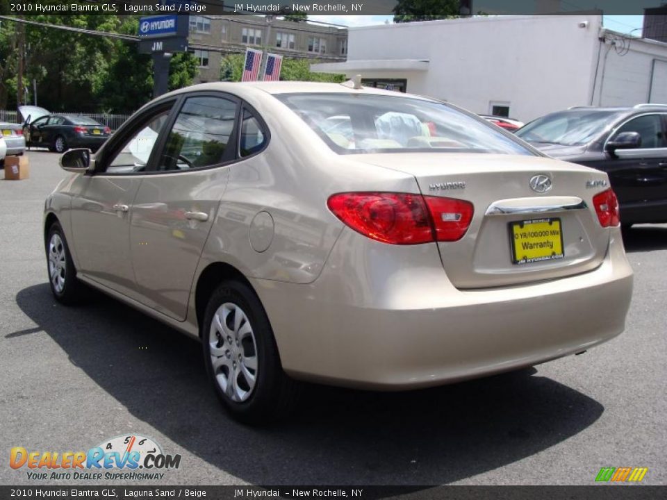 2010 Hyundai Elantra GLS Laguna Sand / Beige Photo #7