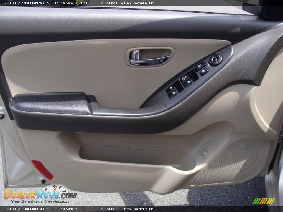 2010 Hyundai Elantra GLS Laguna Sand / Beige Photo #10