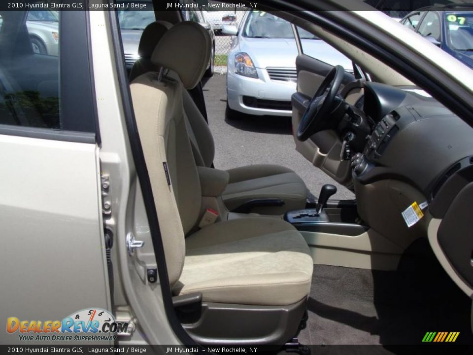 2010 Hyundai Elantra GLS Laguna Sand / Beige Photo #15