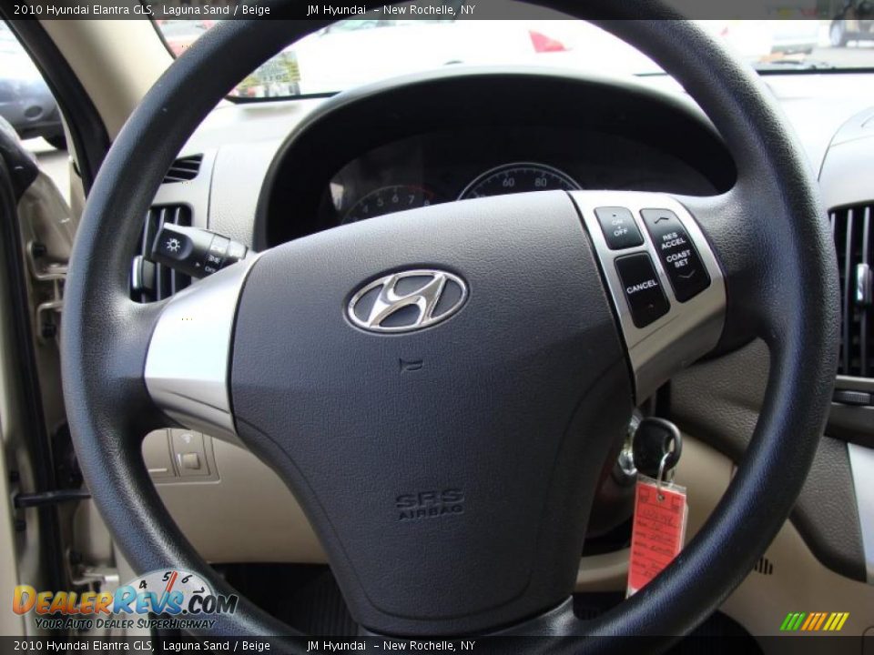 2010 Hyundai Elantra GLS Laguna Sand / Beige Photo #19