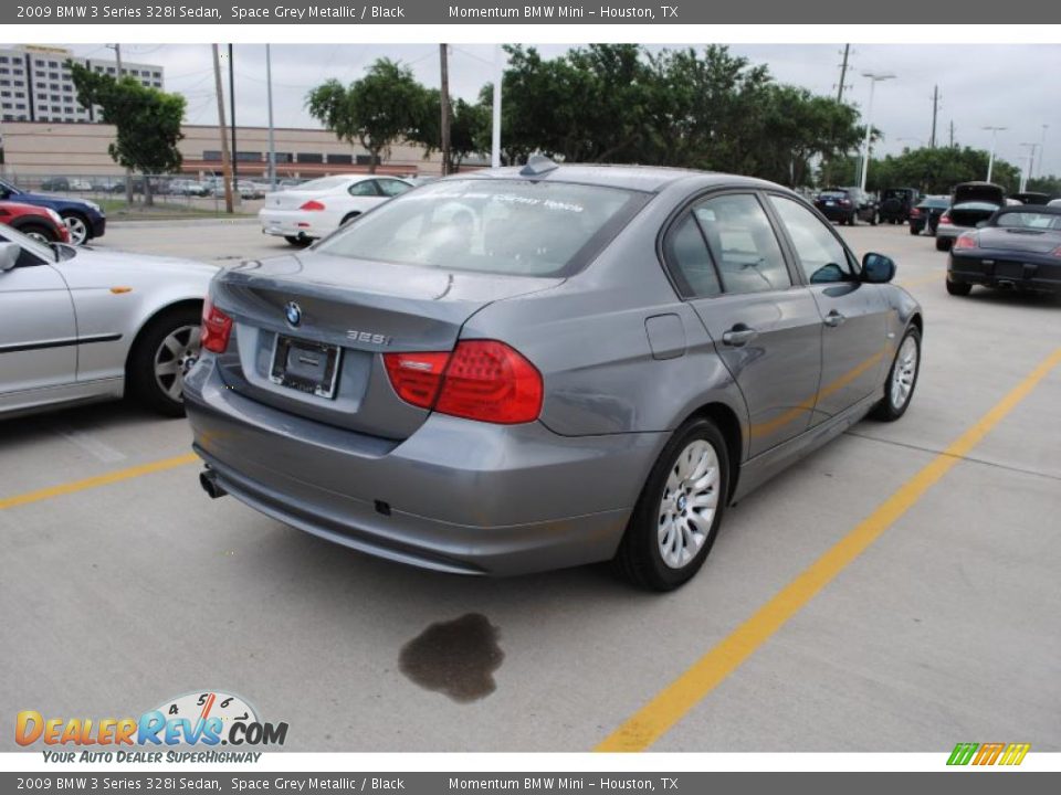 2009 BMW 3 Series 328i Sedan Space Grey Metallic / Black Photo #4