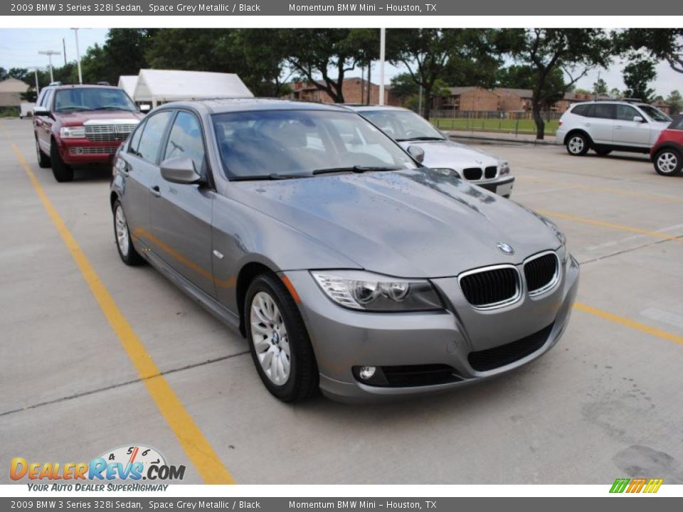 2009 BMW 3 Series 328i Sedan Space Grey Metallic / Black Photo #5