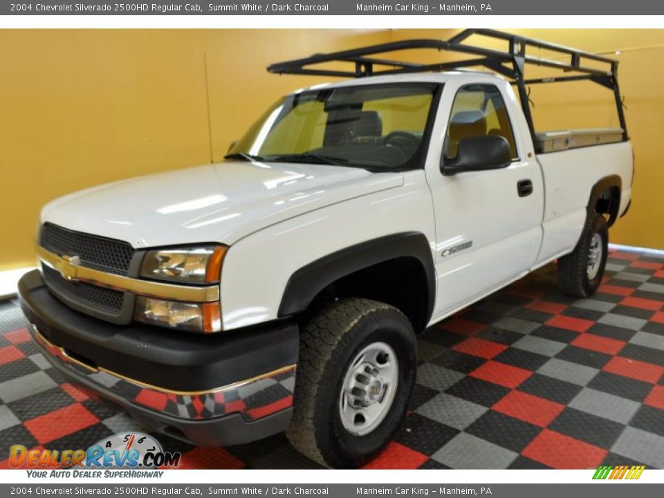 2004 Chevrolet Silverado 2500HD Regular Cab Summit White / Dark Charcoal Photo #3
