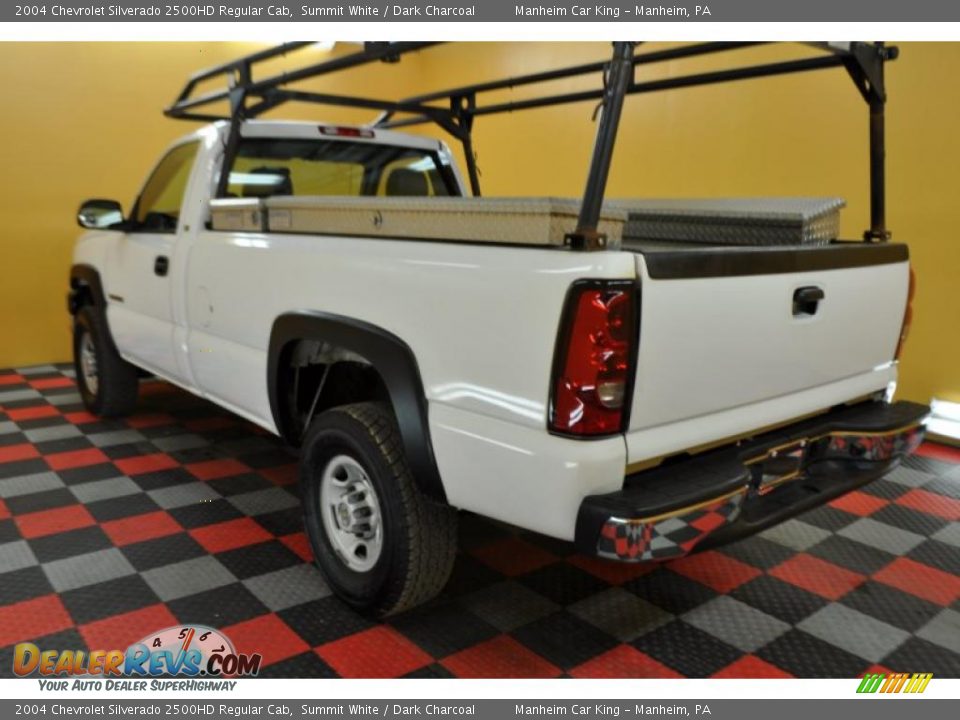 2004 Chevrolet Silverado 2500HD Regular Cab Summit White / Dark Charcoal Photo #4