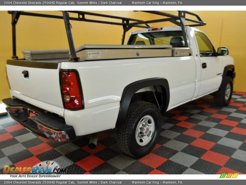 2004 Chevrolet Silverado 2500HD Regular Cab Summit White / Dark Charcoal Photo #6