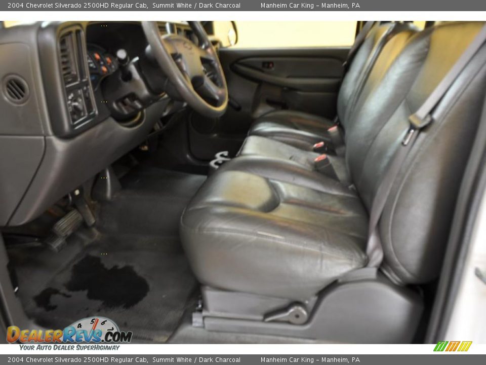 2004 Chevrolet Silverado 2500HD Regular Cab Summit White / Dark Charcoal Photo #10