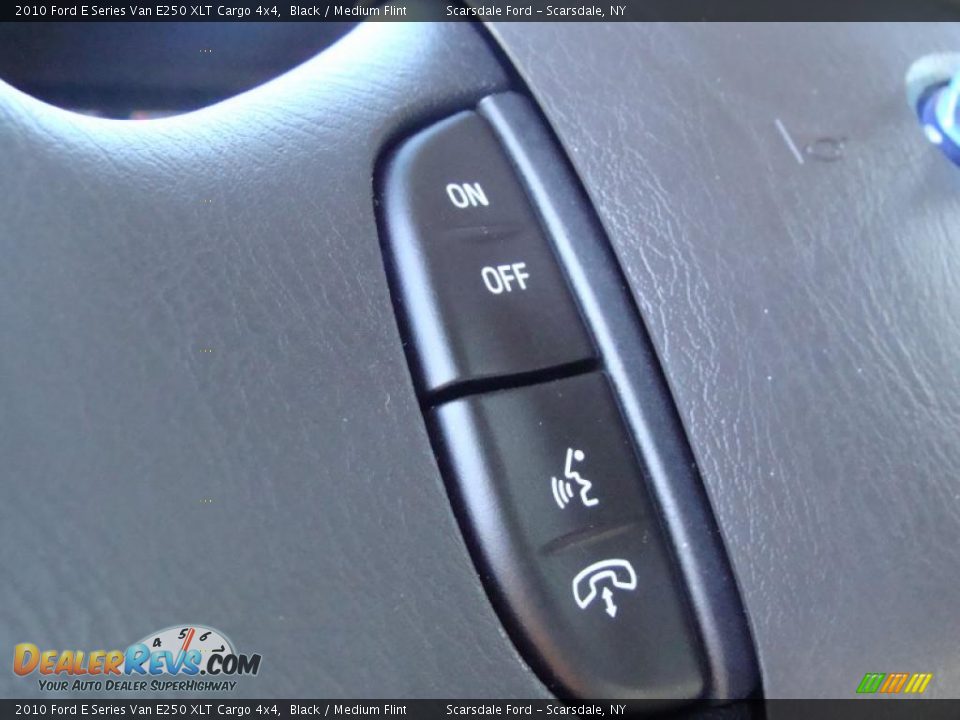 2010 Ford E Series Van E250 XLT Cargo 4x4 Black / Medium Flint Photo #21