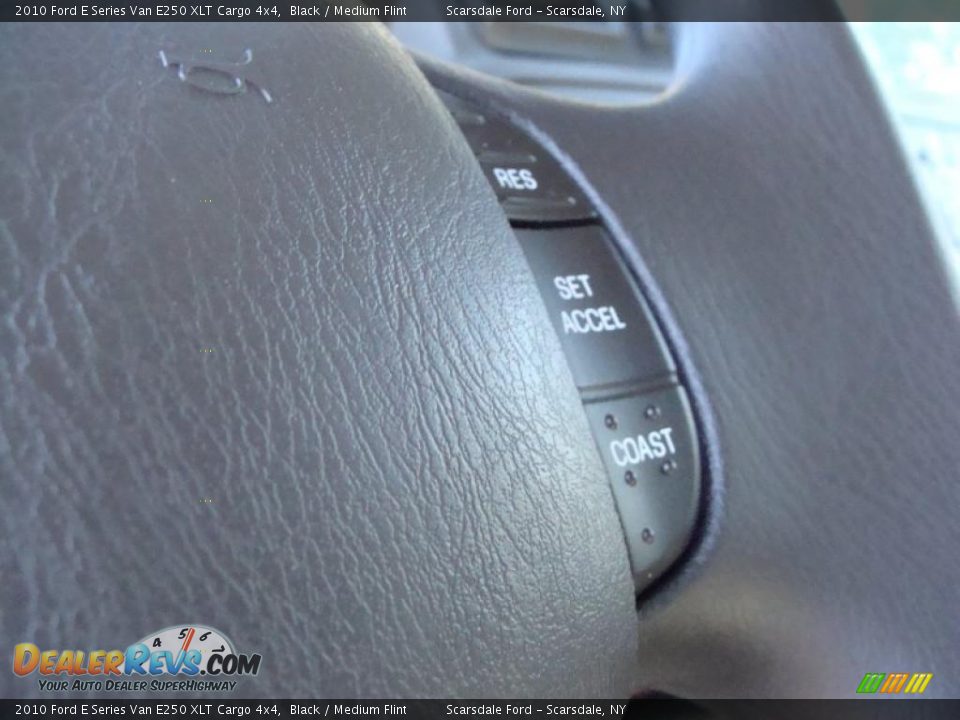 2010 Ford E Series Van E250 XLT Cargo 4x4 Black / Medium Flint Photo #22