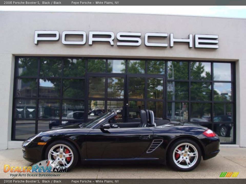 2008 Porsche Boxster S Black / Black Photo #1