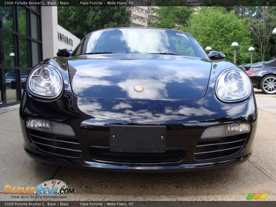 2008 Porsche Boxster S Black / Black Photo #3