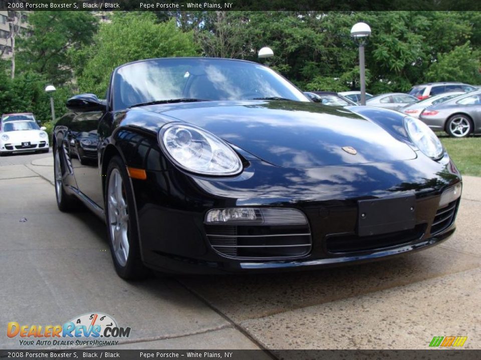2008 Porsche Boxster S Black / Black Photo #4