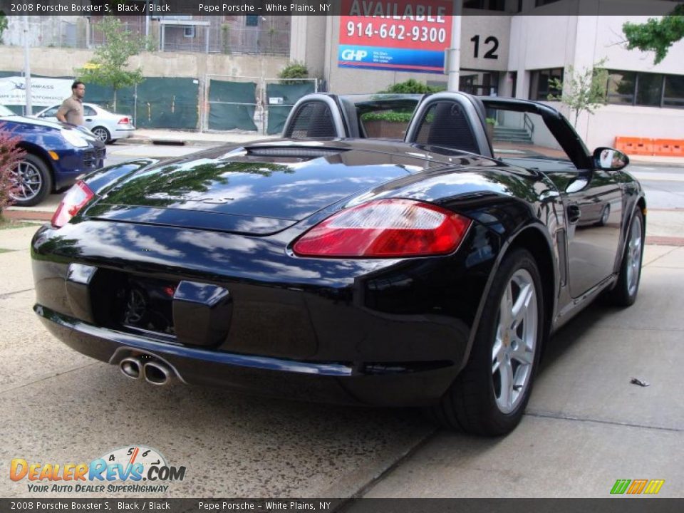 2008 Porsche Boxster S Black / Black Photo #5