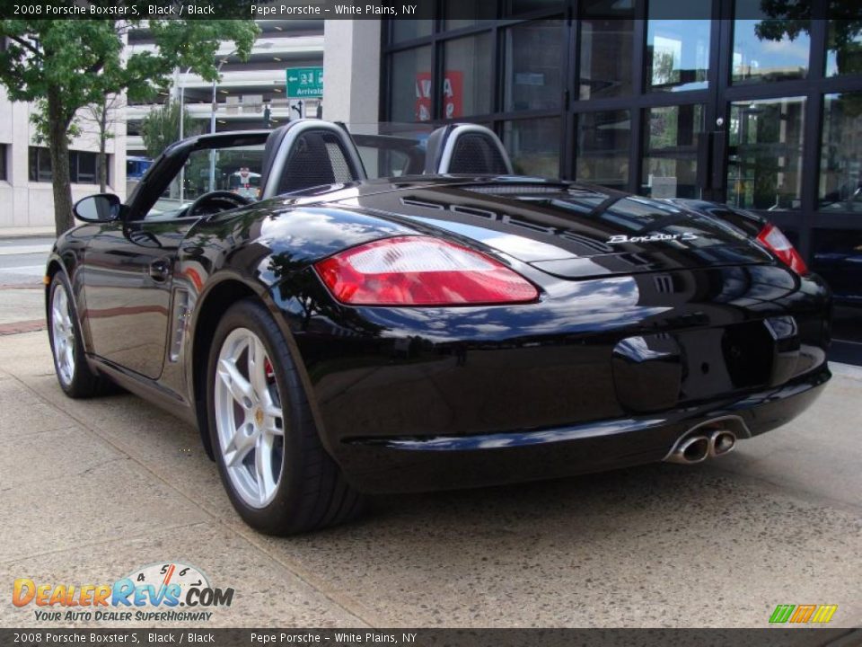 2008 Porsche Boxster S Black / Black Photo #7