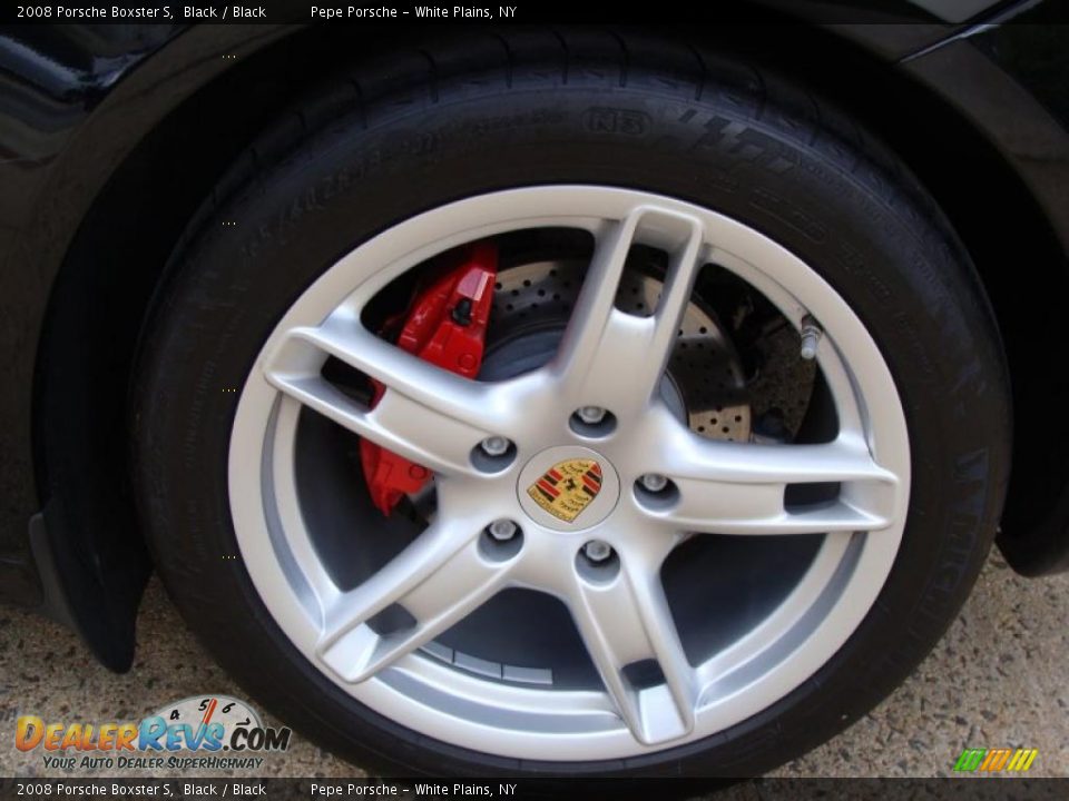 2008 Porsche Boxster S Black / Black Photo #8