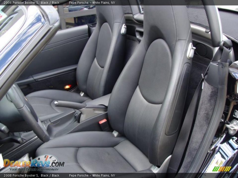 2008 Porsche Boxster S Black / Black Photo #12
