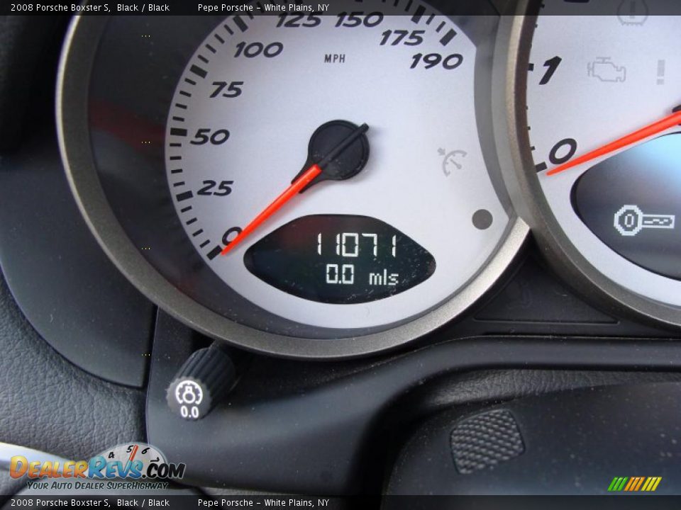 2008 Porsche Boxster S Black / Black Photo #16