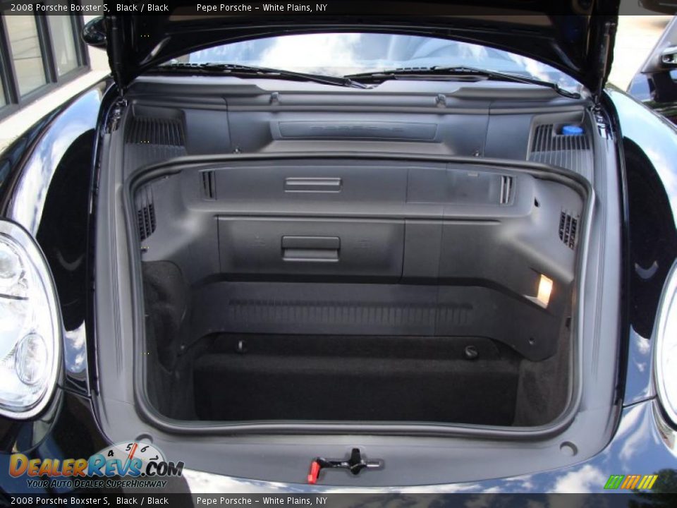 2008 Porsche Boxster S Black / Black Photo #18