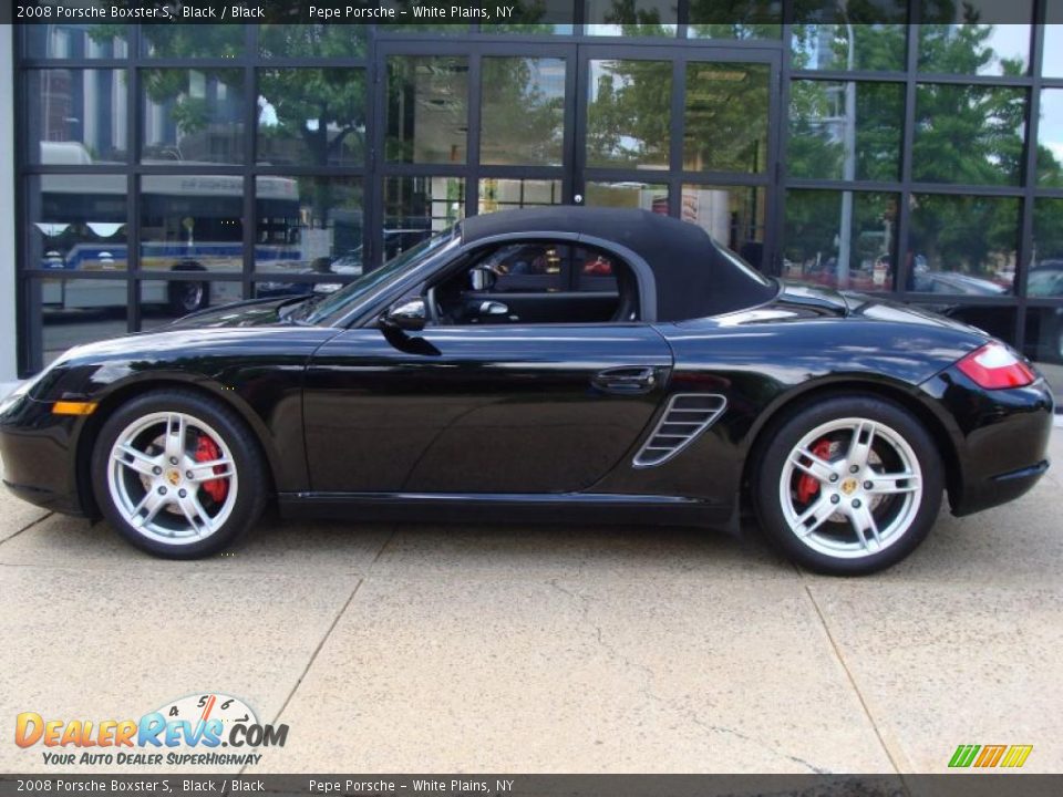 2008 Porsche Boxster S Black / Black Photo #20