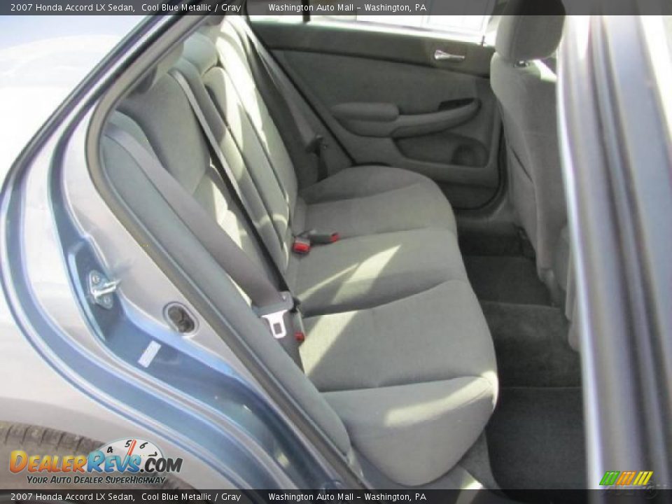 2007 Honda Accord LX Sedan Cool Blue Metallic / Gray Photo #10