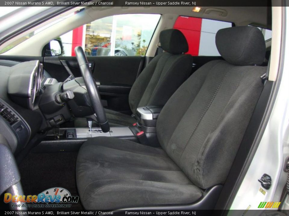 2007 Nissan Murano S AWD Brilliant Silver Metallic / Charcoal Photo #29